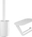 Hansgrohe WallStoris Satin Beyaz Tuvalet Paketi - 27969700 - Banyo Aksesuar Seti
