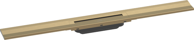 154__hpr03573_tif.png Hansgrohe Linear Duvara Montaj Bronz 80 Cm Duş Kanalı - Görsel 1