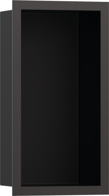 Hansgrohe XtraStoris Individual 30x15x10 Cm Mat Siyah Çerçeveli Mat Siyah Duvar Nişi - 56095340 - Banyo Aksesuar Seti