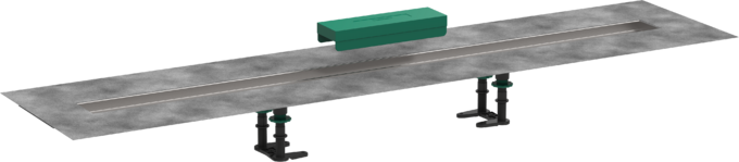 Hansgrohe RainDrain 120 Cm Duş Kanalı Montaj Seti - 56015180 - Duş Kanalı ve Yer Sifonu