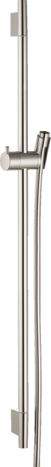 Hansgrohe Unica S Puro Mat Nikel 90 cm Duş Barı - 28631820 - Sürgülü Duş Setleri