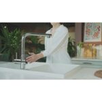 Vitra Sense Hibrit Eviye Bataryası- Elektrikli, Krom - A47230 - Mutfak Eviye Bataryası - 1