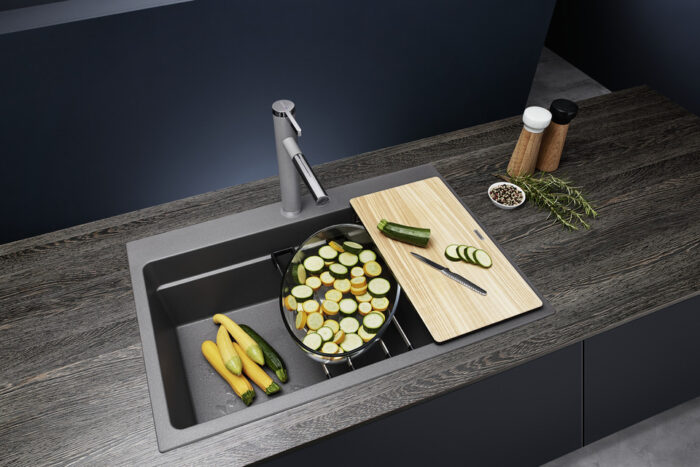 Blanco Etagon 8 Antrasit Aksesuarlı Eviye - 525187 - Granit Mutfak Eviyeleri - 2