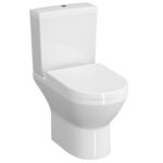 Vitra Integra Takım Klozet Rim-ex, Arkası Açık, 62 cm Taharet Borulu, Beyaz - 7044L003-0088 - Takım Klozet