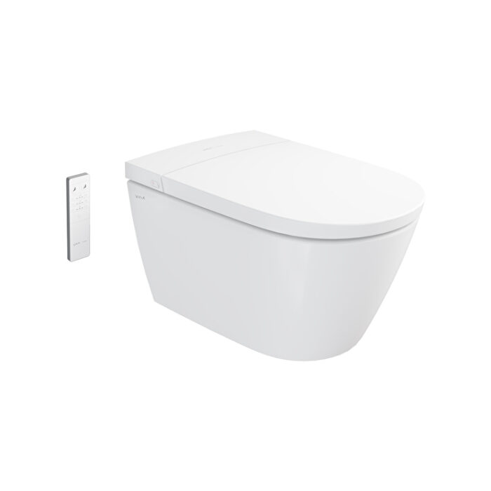7777B403_6377-2.jpg Vitra V-Care 3 Base Akıllı Asma Klozet Vortex, 60 cm, Temassız, Beyaz - 7777B403-6377 - Akıllı Klozet, Asma Klozet - 1