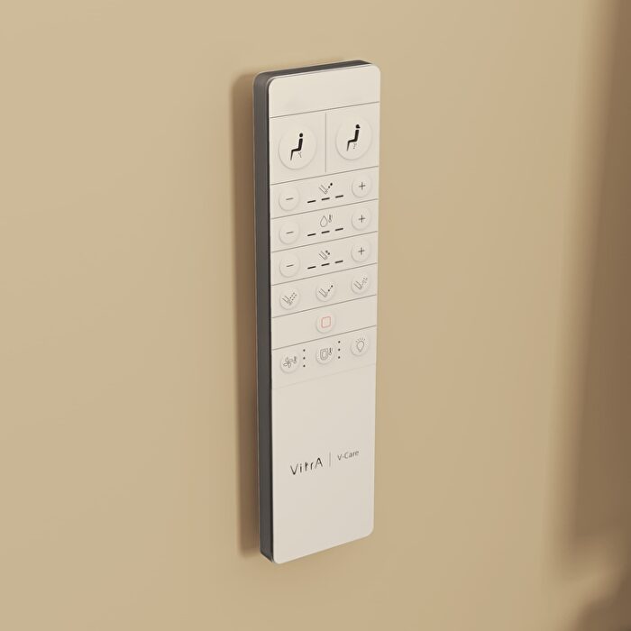 Vitra V-Care 3 Core Akıllı Asma Klozet Vortex, 60 cm, Temassız, Beyaz - 7777B403-6388 - Akıllı Klozet, Asma Klozet - 18