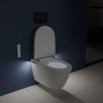 Vitra V-Care 3 Prime Akıllı Asma Klozet Vortex, 60 cm, Temassız, Beyaz - 7777B403-6399 - Akıllı Klozet, Asma Klozet - 33