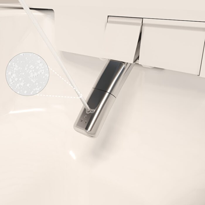 Vitra V-Care 3 Prime Akıllı Asma Klozet Vortex, 60 cm, Temassız, Beyaz - 7777B403-6399 - Akıllı Klozet, Asma Klozet - 46