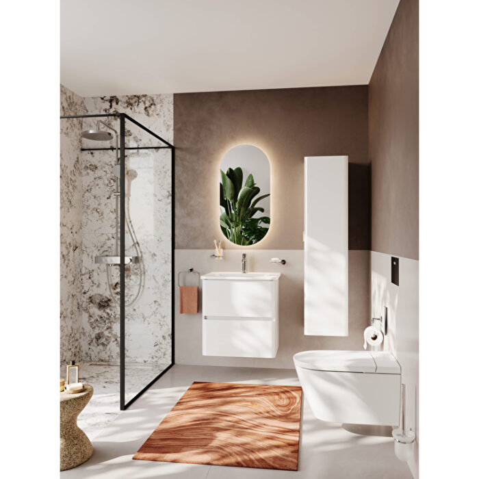 7777_basic_3-2.jpg Vitra V-Care 3 Base Akıllı Asma Klozet Vortex, 60 cm, Temassız, Beyaz - 7777B403-6377 - Akıllı Klozet, Asma Klozet - 5