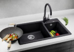 Blanco Legra 8 Siyah Eviye - 526223 - Granit Mutfak Eviyeleri - 1