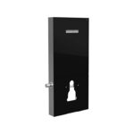 Vitra Vitrus Duvar Önü Cam Rezervuar, Asma Klozetler İçin, 114 cm, Stop Valfli, Siyah, 3/6 Litre, Siyah - 870-5771-01 - Duvar Önü Rezervuar