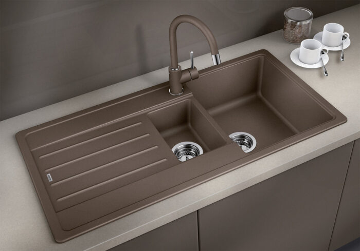 Blanco Legra 6S Beyaz Eviye - 522209 - Granit Mutfak Eviyeleri - 2
