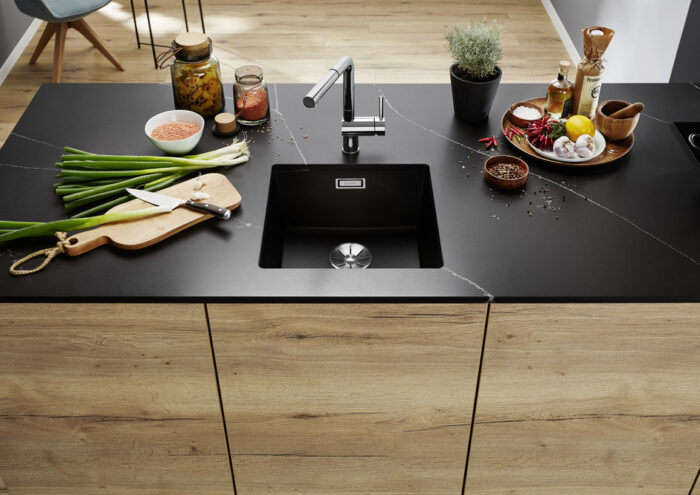 Blanco Subline 400-U Kaya Gri Eviye - 523423 - Granit Mutfak Eviyeleri - 1