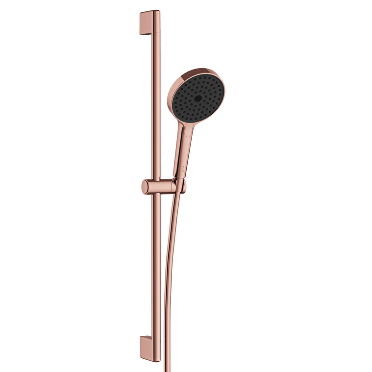 Vitra Prime Round Sürgülü El Duşu Takımı, 3 Fonksiyonlu 13 cm, Soft Bakır - A4592729 - El Duşu Takımı