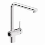 Vitra Sense Hibrit Eviye Bataryası- Pilli, Krom - A47231 - Mutfak Eviye Bataryası