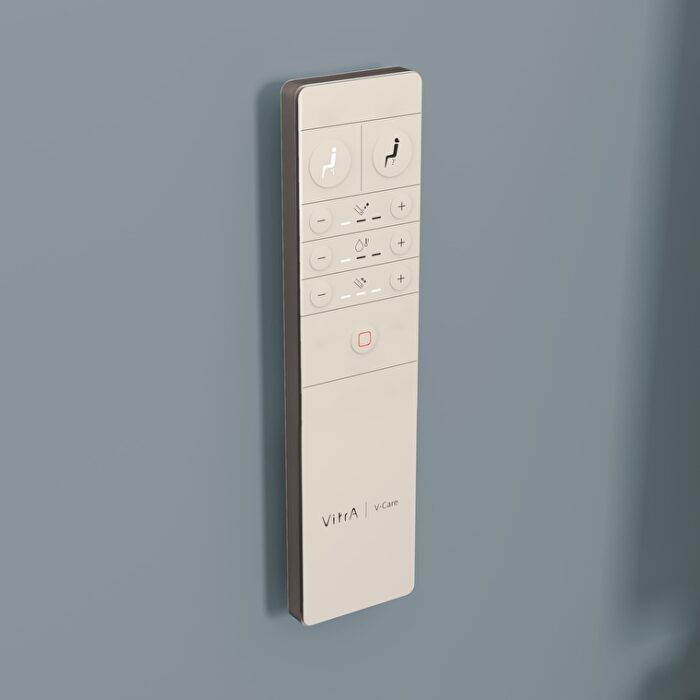 Base_Remote_6377-5.jpg Vitra V-Care 3 Base Akıllı Asma Klozet Vortex, 60 cm, Temassız, Beyaz - 7777B403-6377 - Akıllı Klozet, Asma Klozet - 13