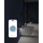 Vitra V-Care 3 Base Akıllı Asma Klozet Vortex, 60 cm, Temassız, Beyaz - 7777B403-6377 - Akıllı Klozet, Asma Klozet - 25