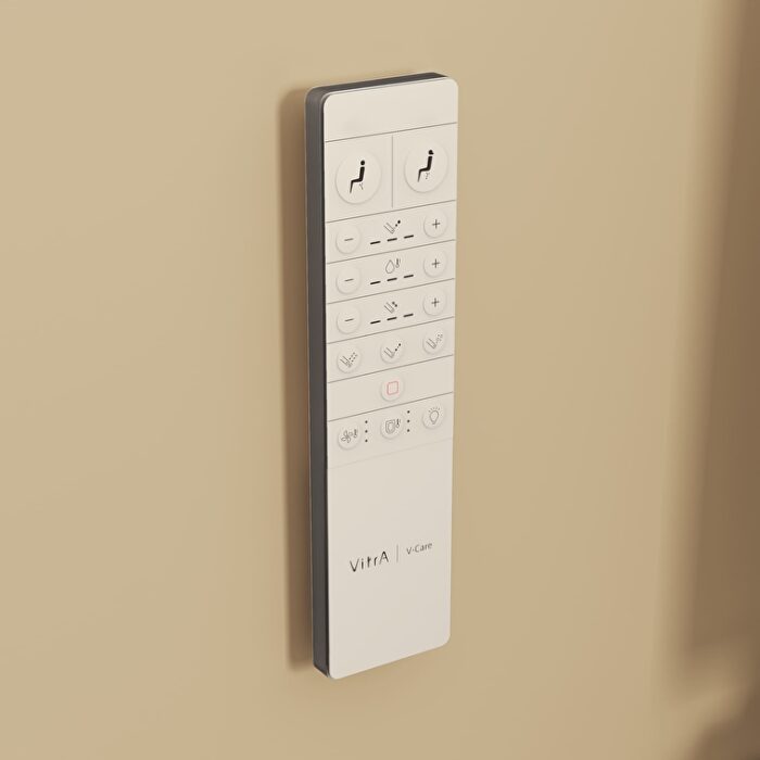 Vitra V-Care 3 Core Akıllı Asma Klozet Vortex, 60 cm, Temassız, Beyaz - 7777B403-6388 - Akıllı Klozet, Asma Klozet - 24