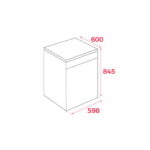 Teka DFS 76850 SS Solo Bulaşık Makinesi - 114260012 - Bulaşık Makinesi - 9