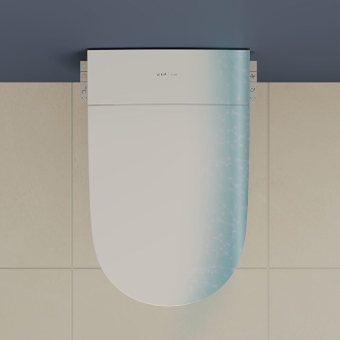 Vitra V-Care 3 Prime Akıllı Asma Klozet Vortex, 60 cm, Temassız, Beyaz - 7777B403-6399 - Akıllı Klozet, Asma Klozet - 70