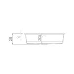 Teka NOVA 80 WS-TG Granit Eviye - 115230057 - Granit Mutfak Eviyeleri - 16
