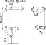Franke Maris 2Gether Fma 8372 4rc R Hı Davlumbaz - 112.0539.569 - Davlumbaz - 3