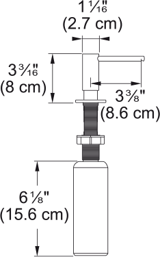 TE001_112.0625.484.png Franke Sıvı Sabunluk Metallic Renk Copper - 112.0717.104 - Eviye Aksesuarları - 8