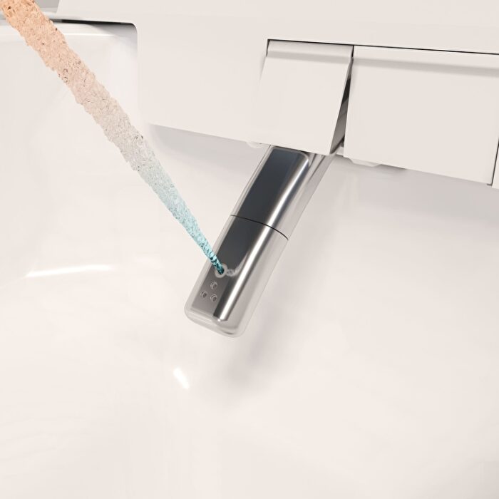 Water_temperature_adjustment-13.jpg Vitra V-Care 3 Base Akıllı Asma Klozet Vortex, 60 cm, Temassız, Beyaz - 7777B403-6377 - Akıllı Klozet, Asma Klozet - 21