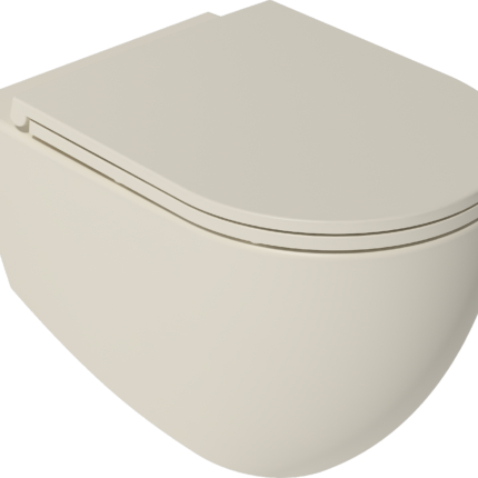 Isvea Infinity Asma Klozet - Vortex Fildişi - 10NF02003-2K - Asma Klozet