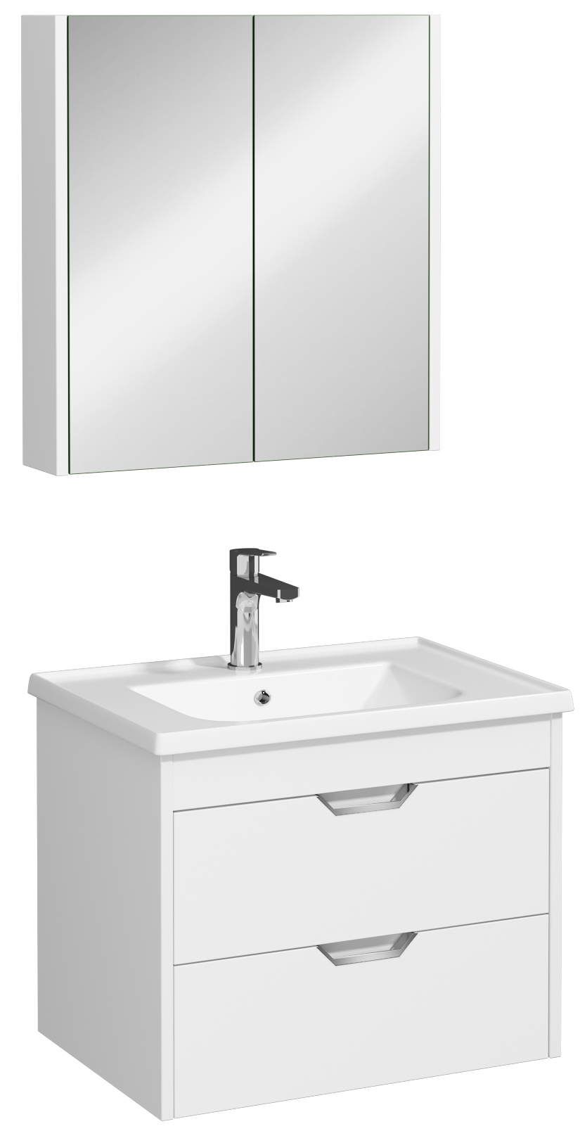 Isvea Pavıa Lavabo Ünitesi, 65 cm, Beyaz