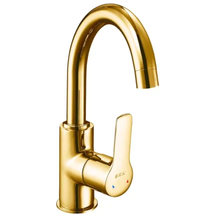 ECA Luna Kuğu Borulu Lavabo Bataryası , Altın - 102108953A1 - Lavabo Bataryası
