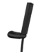 ECA Life Mafsallı Üst Takım 1F - Pvc Spiralli, Mat Siyah - 102117777C1 - El Duşu Takımı