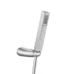 ECA Life Mafsallı Üst Takım 1F - Pvc Spiralli, Krom - 102117779 - El Duşu Takımı
