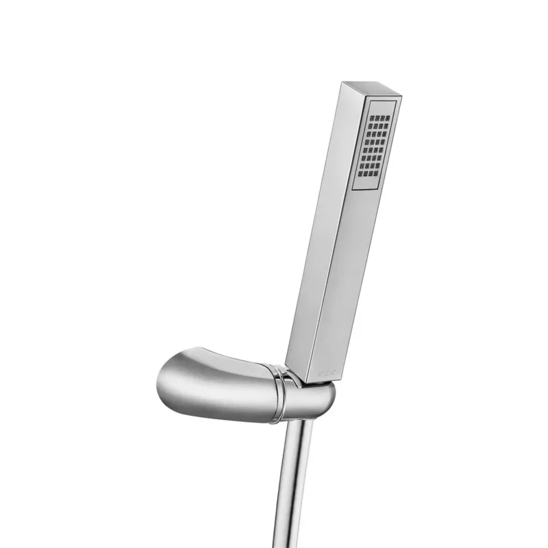 ECA Life Mafsallı Üst Takım 1F - Pvc Spiralli, Krom - 102117779 - El Duşu Takımı
