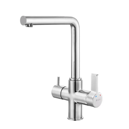 ECA Life Çift Akışlı (Dual Flow) Eviye Bataryası, Krom - 102118781 - Arıtmalı Mutfak Eviye Bataryaları, Mutfak Eviye Bataryası