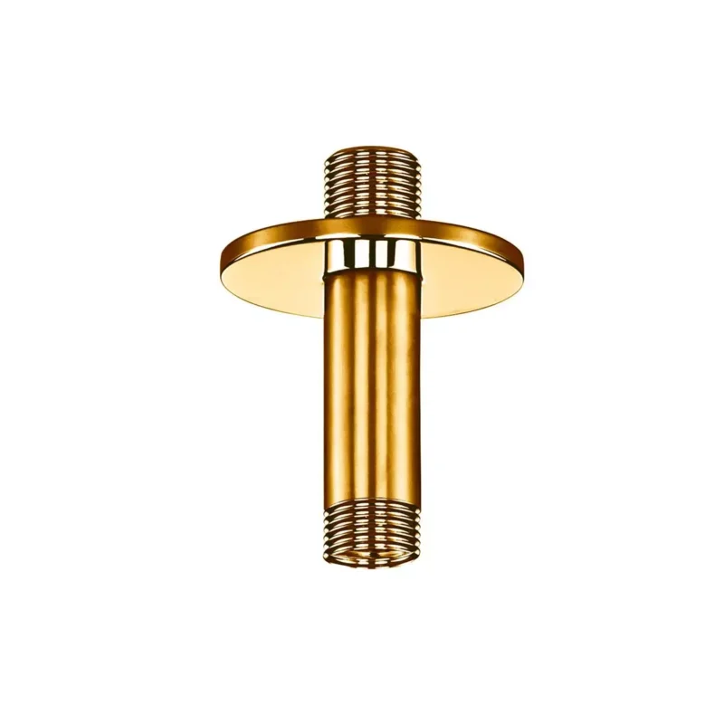 ECA Tavandan Duş Başlığı Borusu 80 mm Yuvarlak, Altın - 102126601A1 - Duş Başlığı