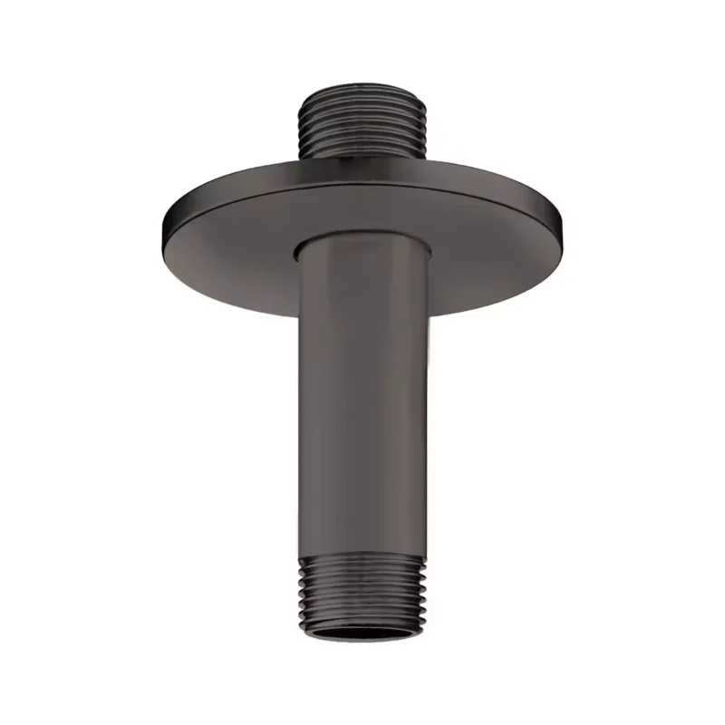 ECA Tavandan Duş Başlığı Borusu 80 mm Yuvarlak, Mat Antrasit - 102126601C5 - Duş Başlığı