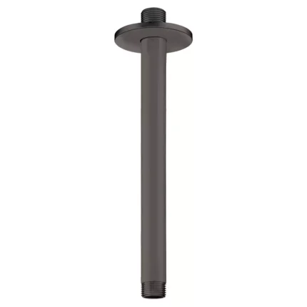 ECA Tavandan Duş Başlığı Borusu 230 mm Yuvarlak, Mat Antrasit - 102126654C5 - Duş Başlığı