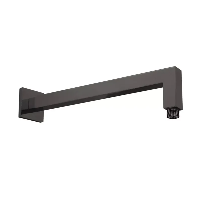 ECA Duvardan Duş Başlığı Borusu 344 mm Kare, Mat Antrasit - 102126699C5 - Duş Başlığı