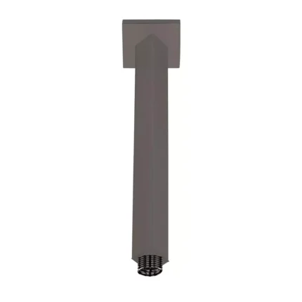 ECA Tavandan Duş Başlığı Borusu 168 mm Kare, Mat Antrasit - 102126700C5 - Duş Başlığı