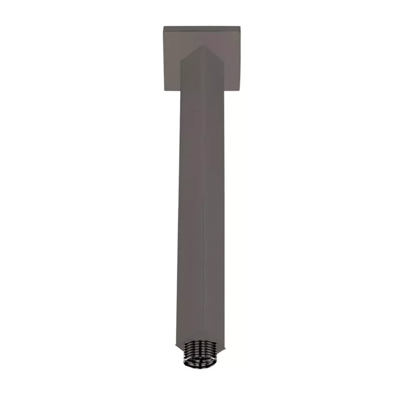 ECA Tavandan Duş Başlığı Borusu 168 mm Kare, Mat Antrasit - 102126700C5 - Duş Başlığı