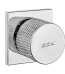 ECA Life Ankastre Ara Kesme Valfi, Krom - 102151777 - Ara Musluk, Stop Valf