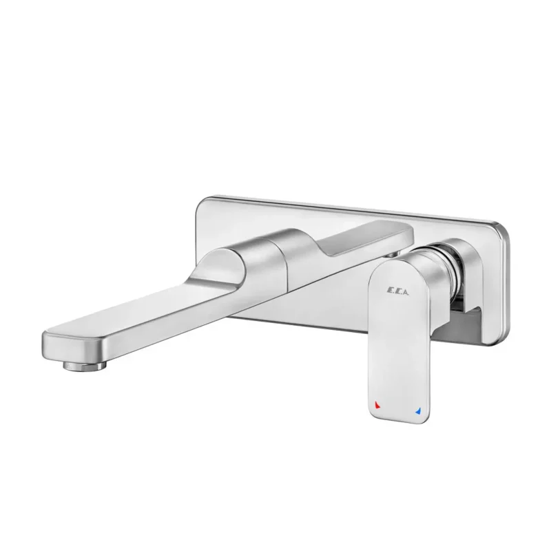 ECA Dream Ankastre Lavabo Bataryası Sıva Üstü Grubu - Tek Rozet, Krom - 102167623-K - Ankastre Lavabo Bataryası