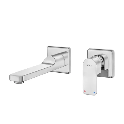 ECA Dream Ankastre Lavabo Bataryası Sıva Üstü Grubu - Çift Rozet, Krom - 102167623-KK - Ankastre Lavabo Bataryası