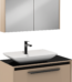 Isvea Bella Lavabo Ünitesi, 90 cm, Cappucino, Beyaz Lavabolu - 24BLS372090I - Banyo Dolapları