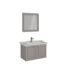 Isvea Valentia Lavabo Ünitesi, Çift Kapaklı, Parlak Altın Kulplu, 90 cm, 2 Kapaklı, Açık Kahve - 27VLS068090I - Banyo Dolabı Takımı