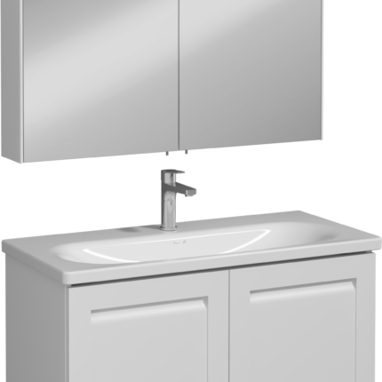 Isvea Linaro Lavabo Ünitesi, 100 cm, Beyaz - 24LRS921100I - Banyo Dolapları