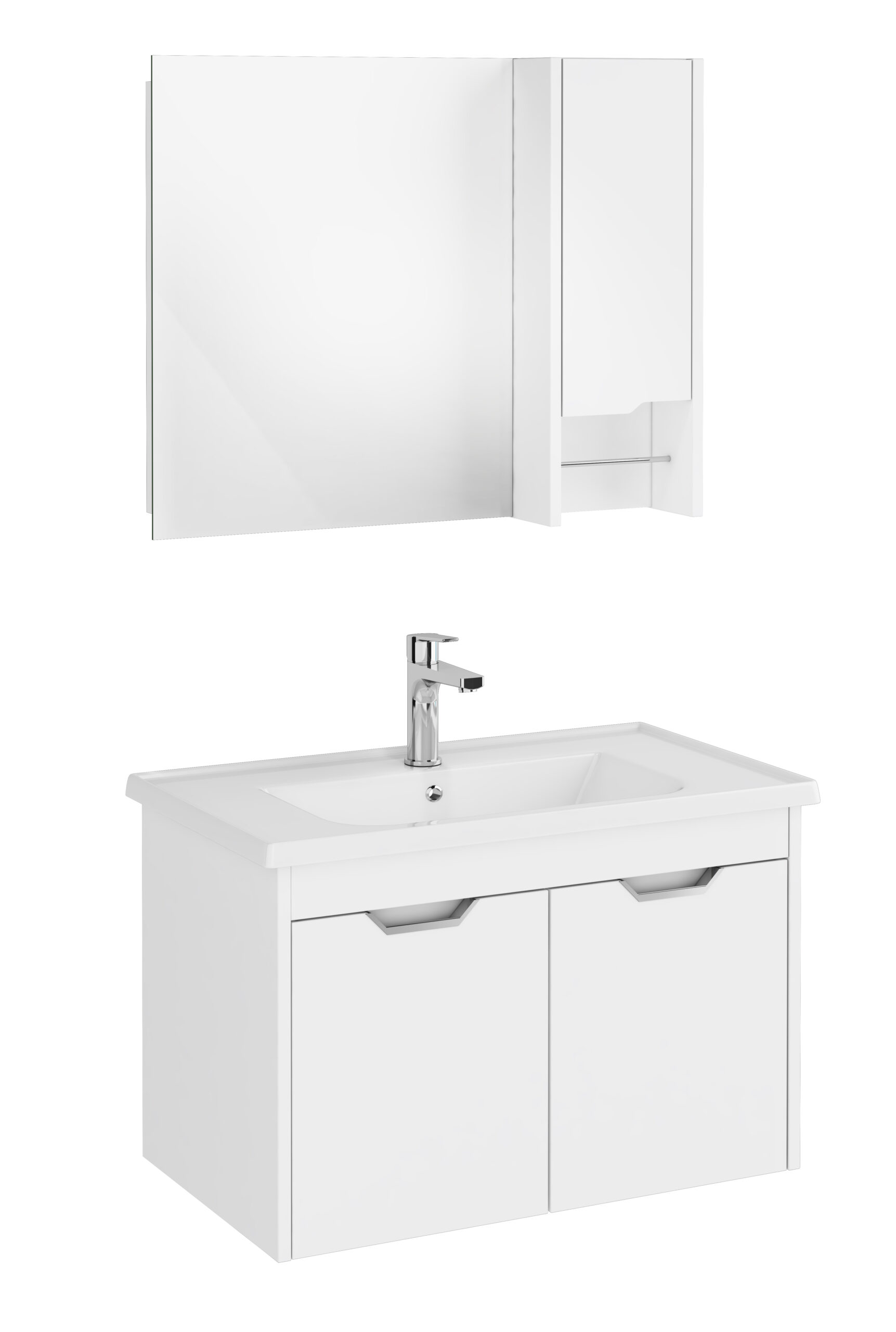 Isvea Pavıa Lavabo Ünitesi, 80 cm, Beyaz