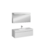 Isvea Roya Lavabo Ünitesi, Tek Çekmeceli, 120 cm, Beyaz - 21RYS929120I - Banyo Dolapları