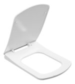 Isvea S10 Pp Klozet Kapağı Parlak Pls Men. Yavaş Kapanan Tak-Çıkar Slim Beyaz - 44S10900I - Klozet Kapağı